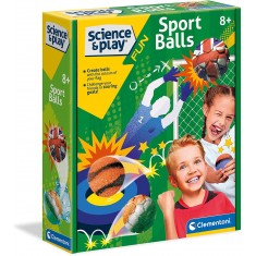 Clementoni Science and Play Направи Гумени Топчиња " Sport Crazy Balls" (8+год.)